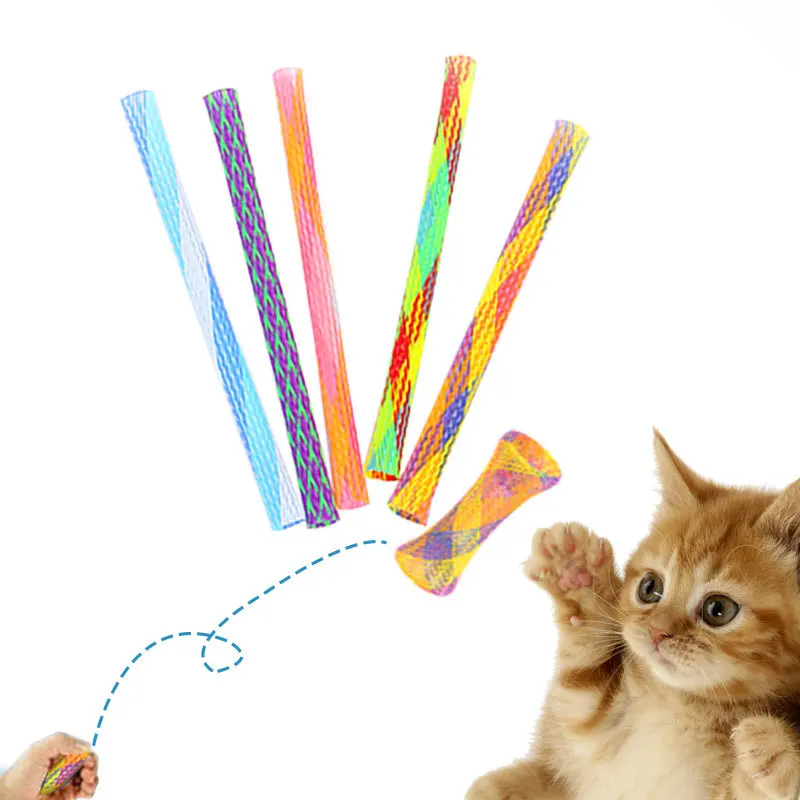 Katzen spielzeug Teleskop Katzen stock Katzen spielzeug Frühling interaktives Spiel jagen Haustier zubehör