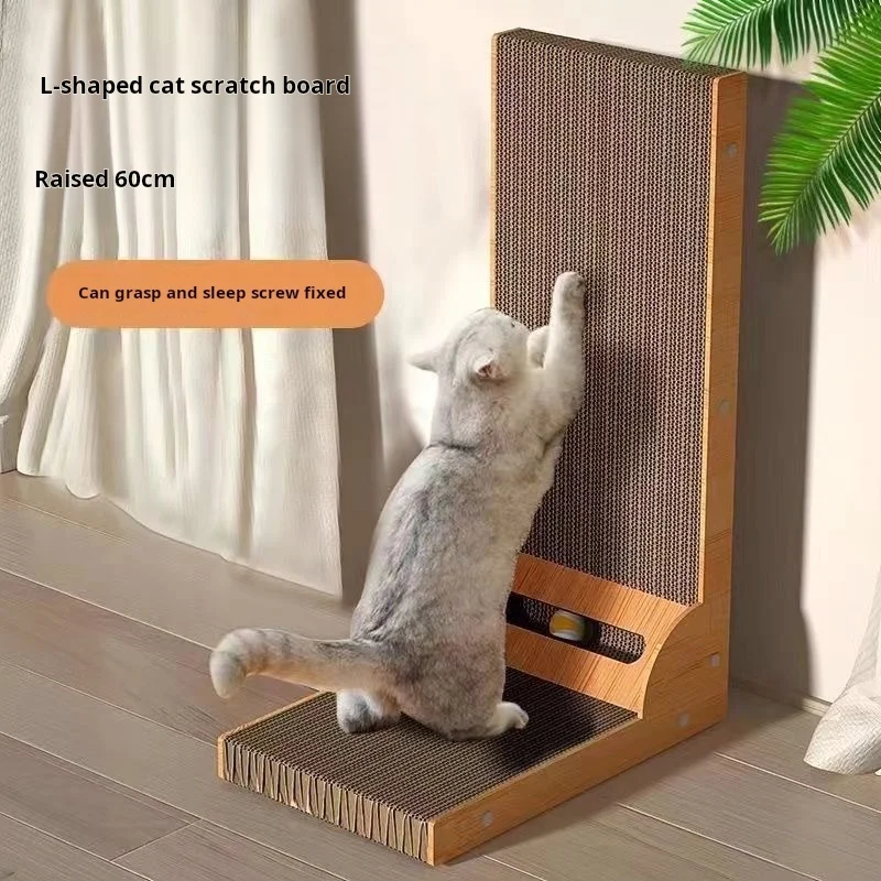 Kratzbaum für Katzen, Kratzbrett für Katzen, verschleißfest und kratzfest, für Möbel, Training, Schleifen