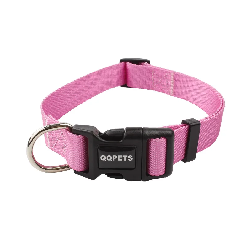 Verstellbares Nylon-Hundehalsband mit Leine, geeignet für kleine und große Hunde, Bulldoggen, Mops, Beagle