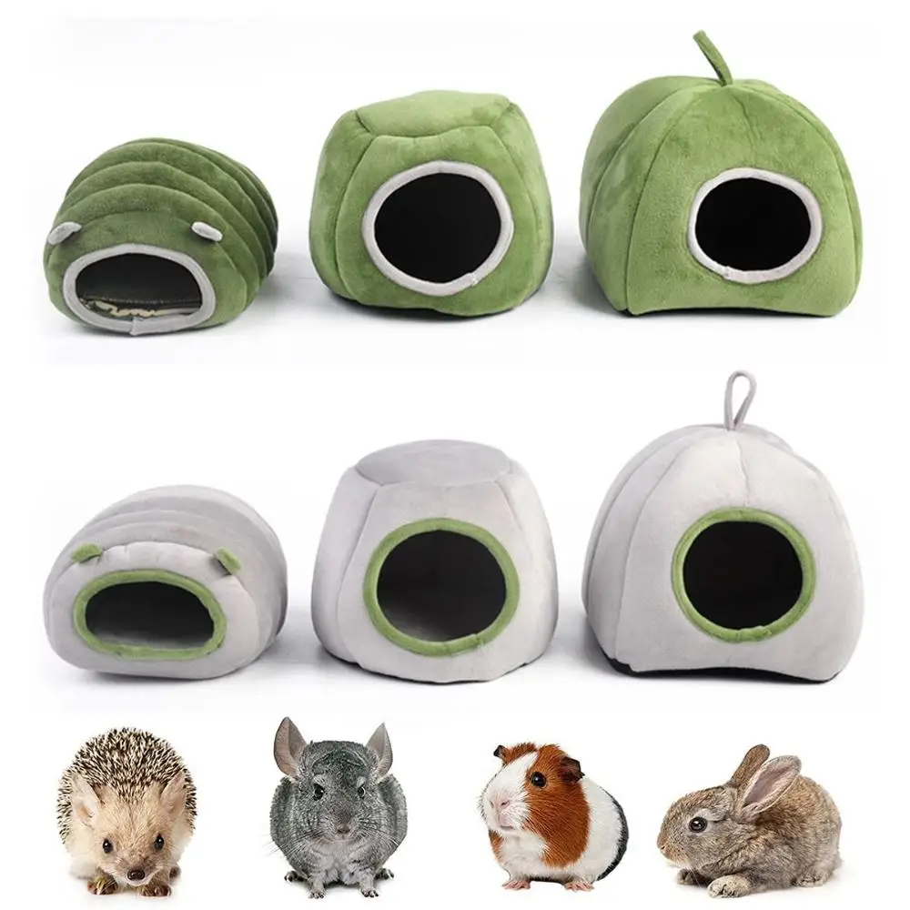 Frettchen Chinchilla Warmes Gemütliches Meerschweinchen-Höhlenbett – Bild 4