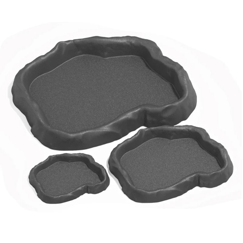 Crawler Pet Feeder Becken Reptilien Amphibien Trinken Feeder – Bild 4