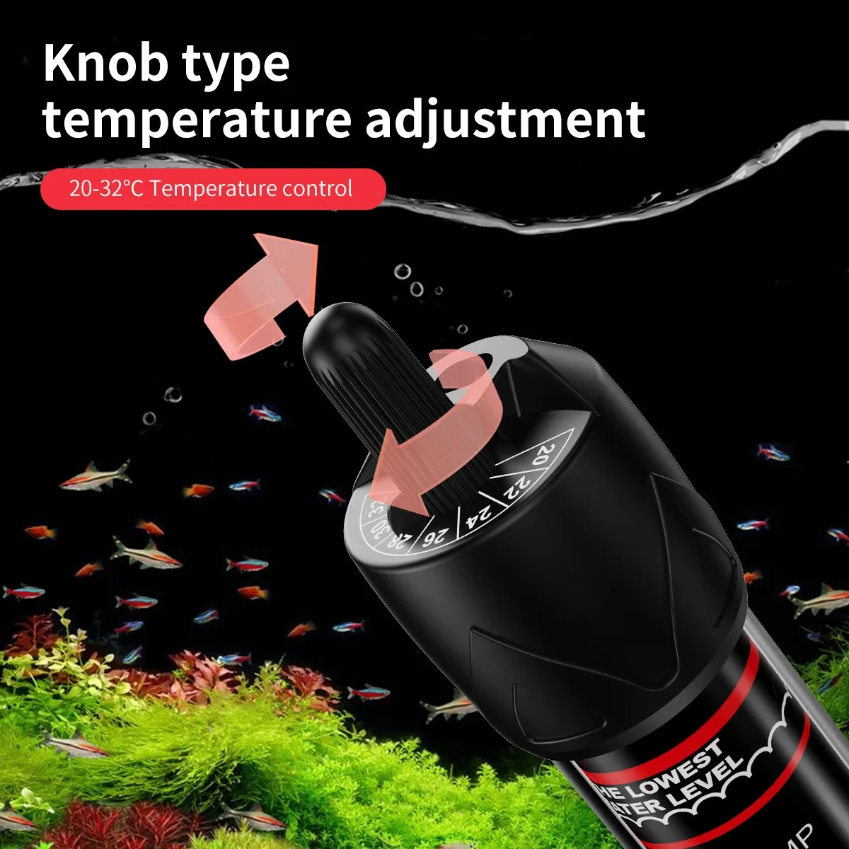 Aquarium Tauch Heizung Aquarium Wasser Heizstab Konstantem Thermostat – Bild 4