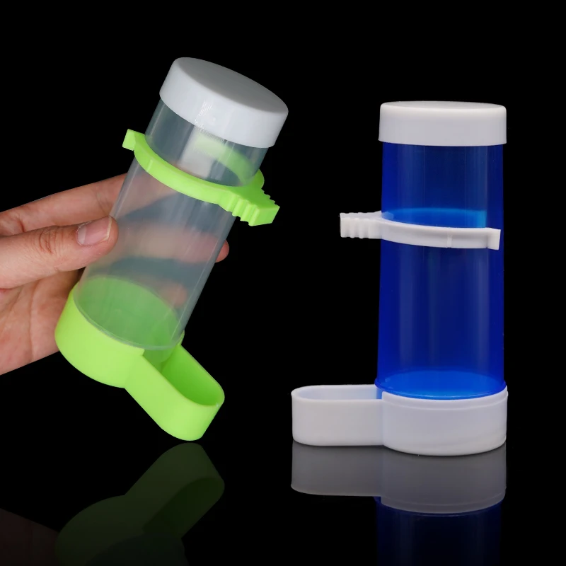 Haustier Vogel Papagei Automatische Trinker Tassen Feeder Flasche – Bild 5