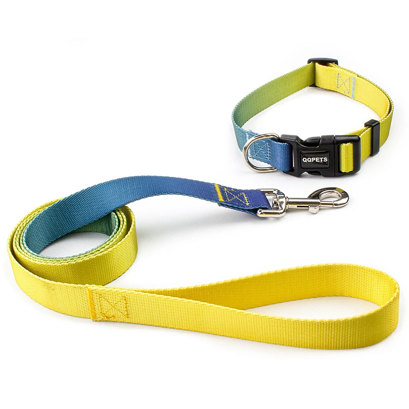 Verstellbares Nylon-Hundehalsband mit Leine, geeignet für kleine – Bild 5