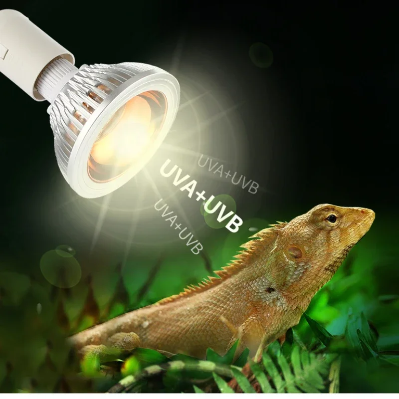 Reptilien 10.0/20.0S UV-Lampe UVA UVB Wärmelampe für Eidechsen – Bild 3