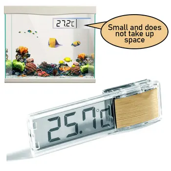 Aquarium Thermometer Elektronische LCD Digital Aquarium Temperatur Messung Aquarium Temp Meter Aquarium