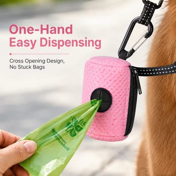 Hundekotbeutel-Spender, hängbarer Hundekotbeutelhalter, Kotbeutel-Spender für Hundespaziergänge