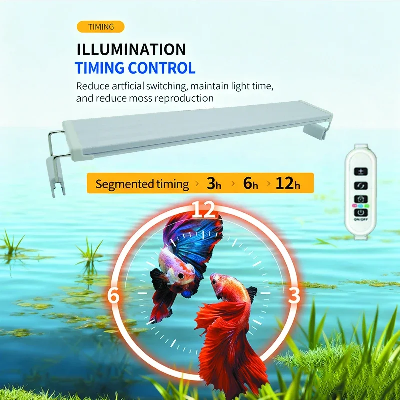 USB-Aquarium-Clip-Licht, dimmbare Farbe, LED-Aquarium-Licht – Bild 4