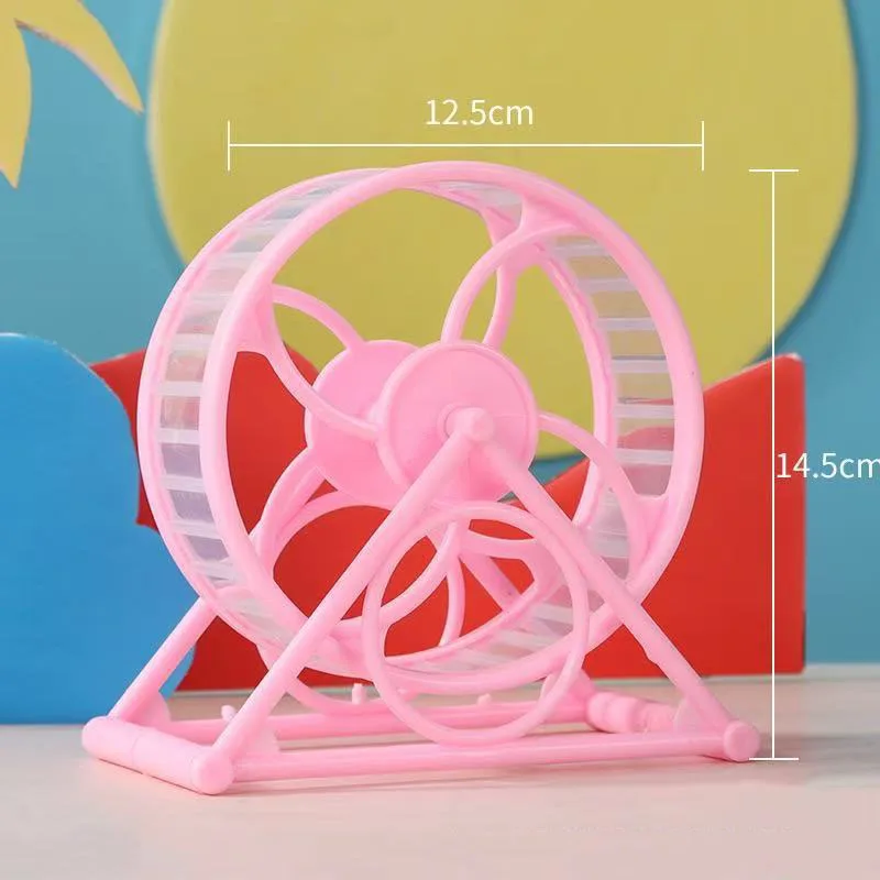 Ultra-Leises Hamster-Laufrad, Ultra-Leises Kleintier-Laufrad Hamsterkäfig Trainingszubehör