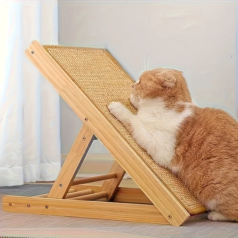Stabiler Sisal-Kratzbaum für Katzen - Sofa-Safe-Design, langlebiges – Bild 3