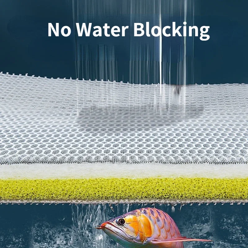 12d 8d Aquarium Filter Bio Schwamm Aquarium Filter medien kein Kleber – Bild 3