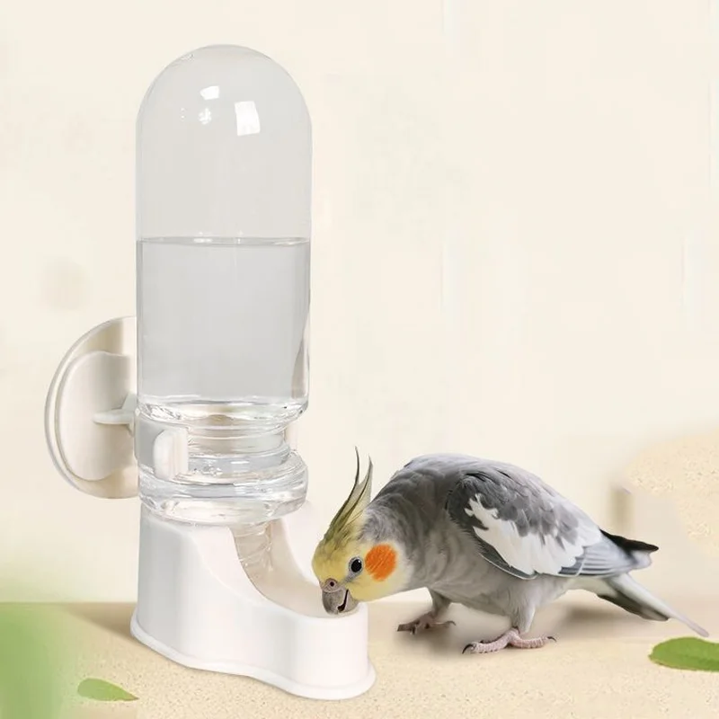 Vogelwasserspender für Käfig, automatischer Vogelwasserspender, Papageienkäfig, Futternapftränke