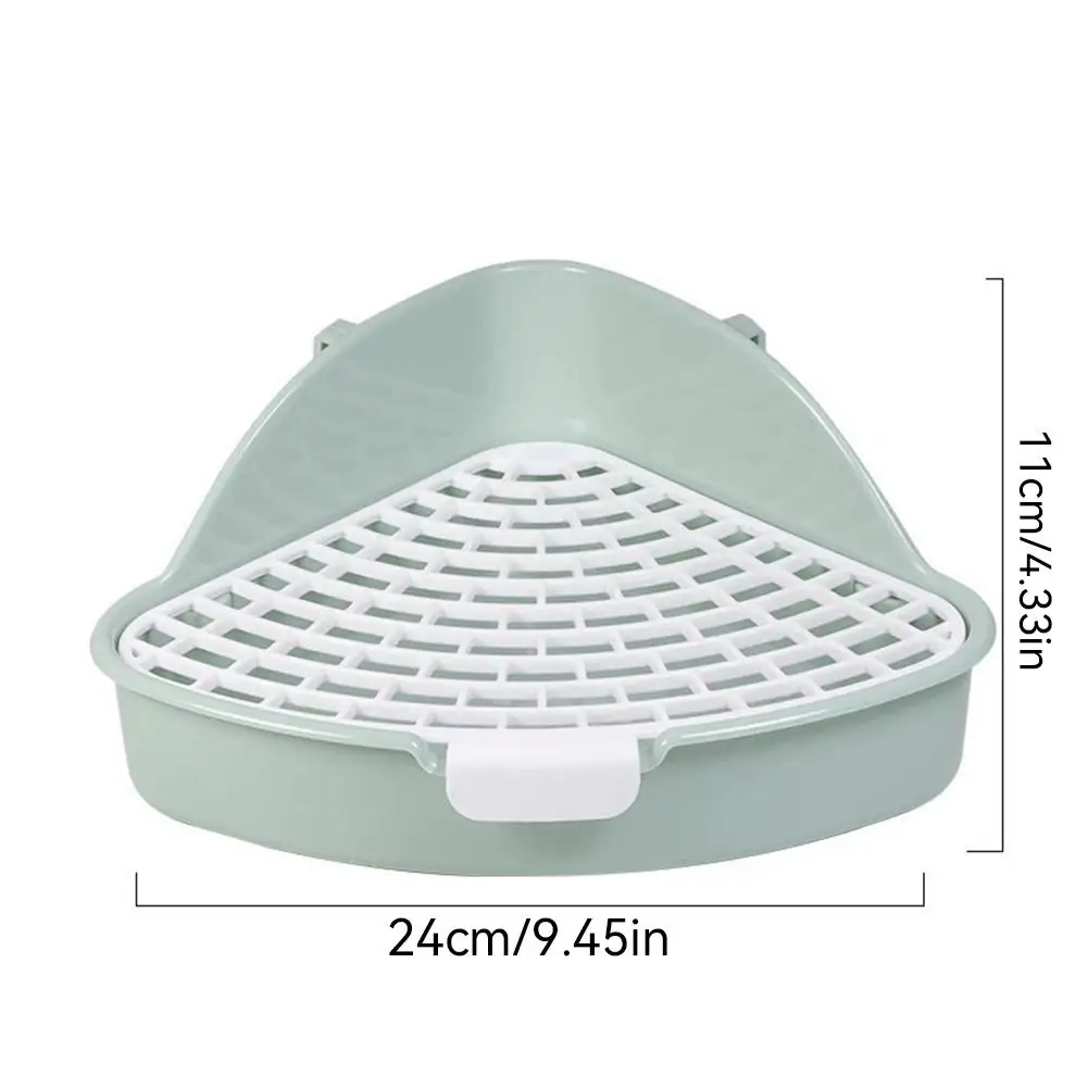 Kleintier-Toilette Kleintier-Streuschale Eckmodell für Hamster – Bild 6