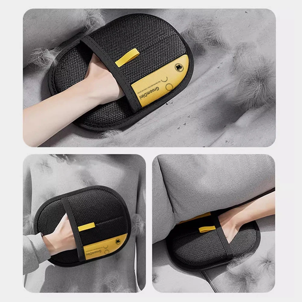 Haustierpflegehandschuhe Pelzfänger Haarentfernerhandschuh – Bild 5