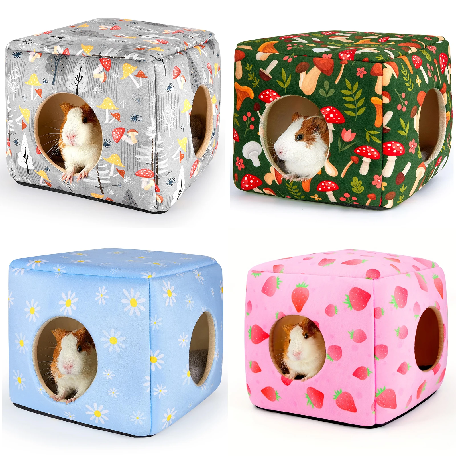 Meerschweinchen-Versteck, waschbar, Meerschweinchen-Versteck – Bild 4