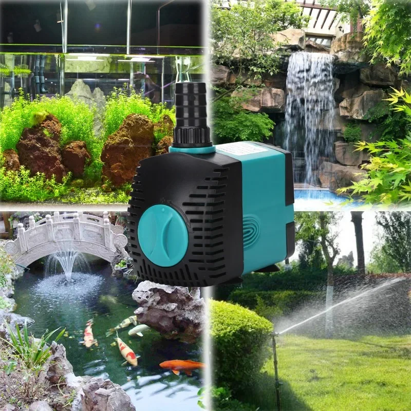 110V-240V Aquarium Wasser Brunnen Pumpe Filter 3W 10W 15W 25W – Bild 6
