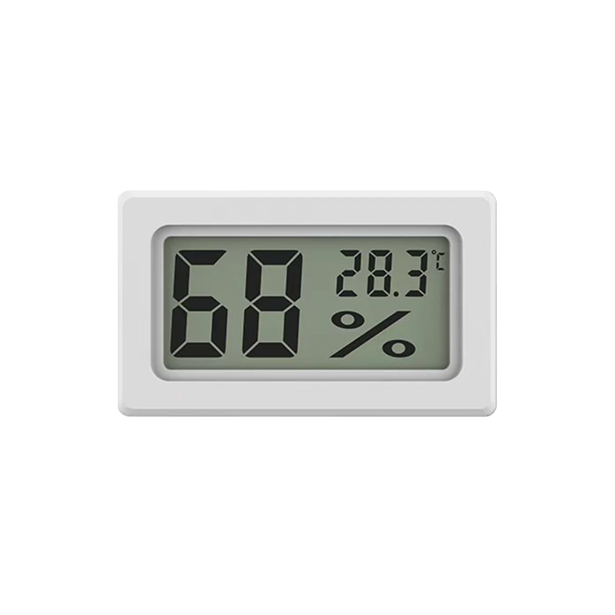 Reptilien-Thermometer und Feuchtigkeitsmesser, Digitales Terrarium-Thermometer Rechteckig, Zubehör