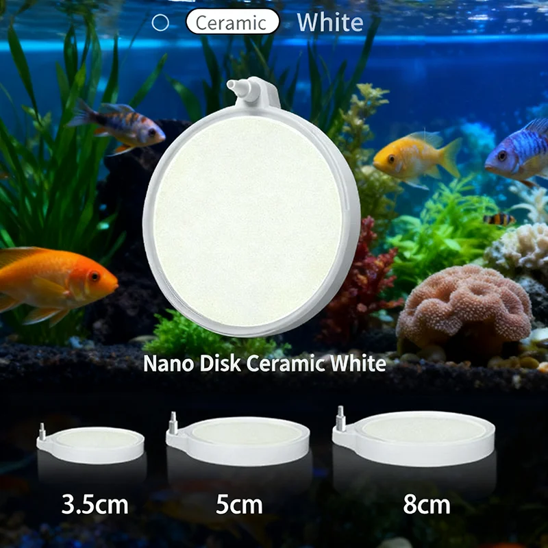 Nano-Blasenplatte, ultrafeiner Luftstein, Aquarium-Sauerstoffbelüfter – Bild 6