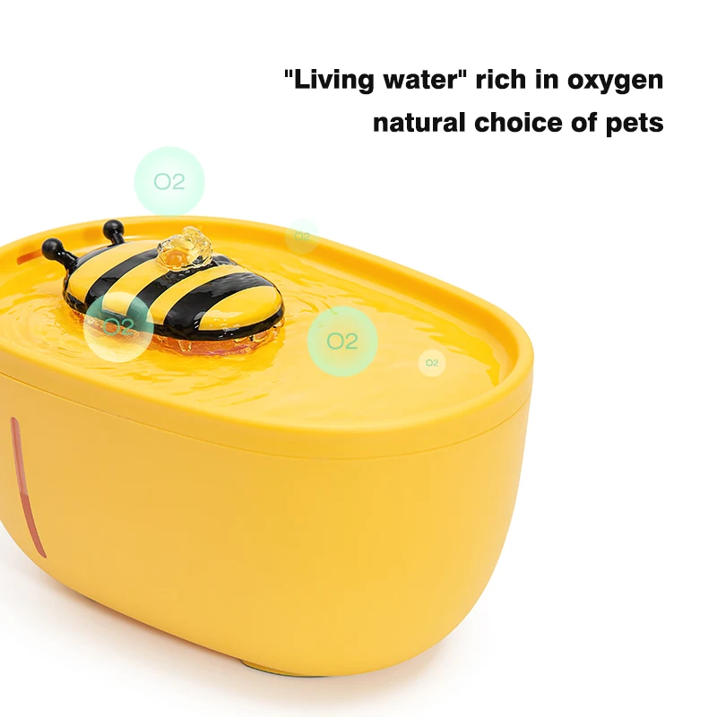 Katzen-Wasserbrunnen, automatischer Filter, USB, elektrisch, stumm – Bild 3