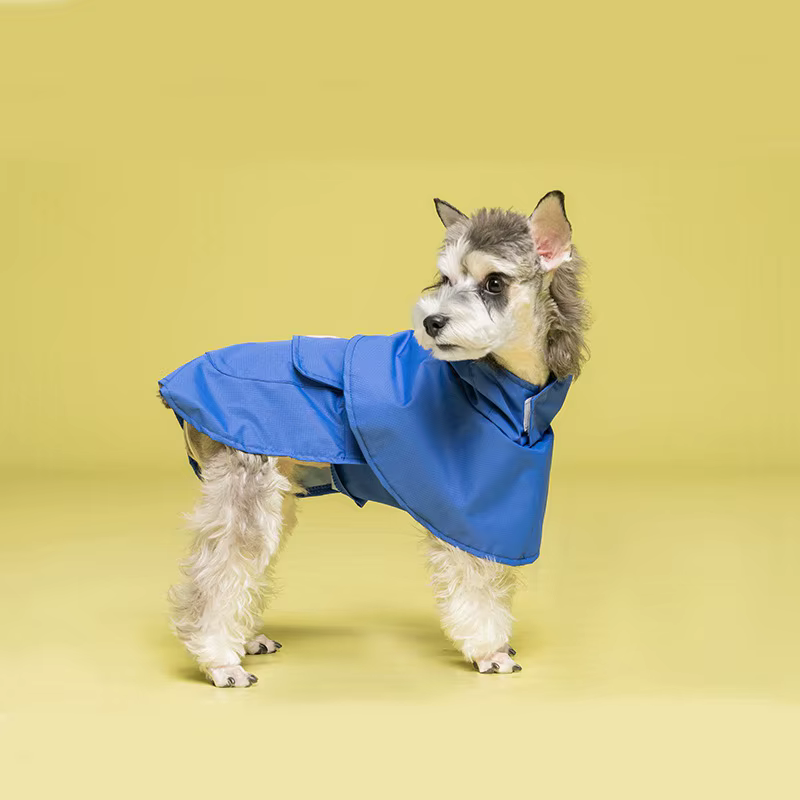 Hunde-Regenmantel, Hundeponcho, Haustierkleidung, Outdoor-Jacke, reflektierende Kleidung für kleine