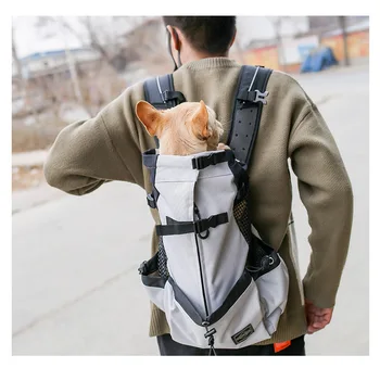 Wandern Haustier Hund Träger Reise Rucksack Outdoor Belüftung Atmungsaktive Fahrrad Motorrad Outdoor Sport