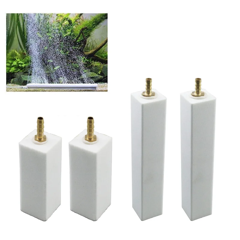 Nano Air Stone Bar Aquarium Belüftung Refiner Sauerstoffpumpe Blase Diffusor Aquarien Teich Bubbler Zubehör